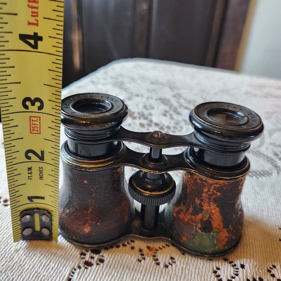 1920s Lemaire Fabt Paris French Opera Glasses / Binoculars - Picture 9 of 11